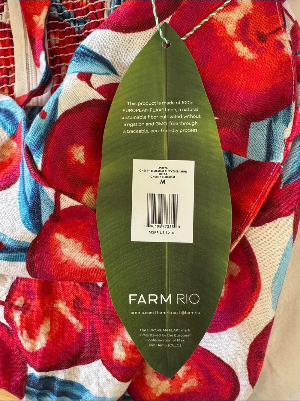 FARM Rio Cherry Mini Dress - Picture 7 of 7